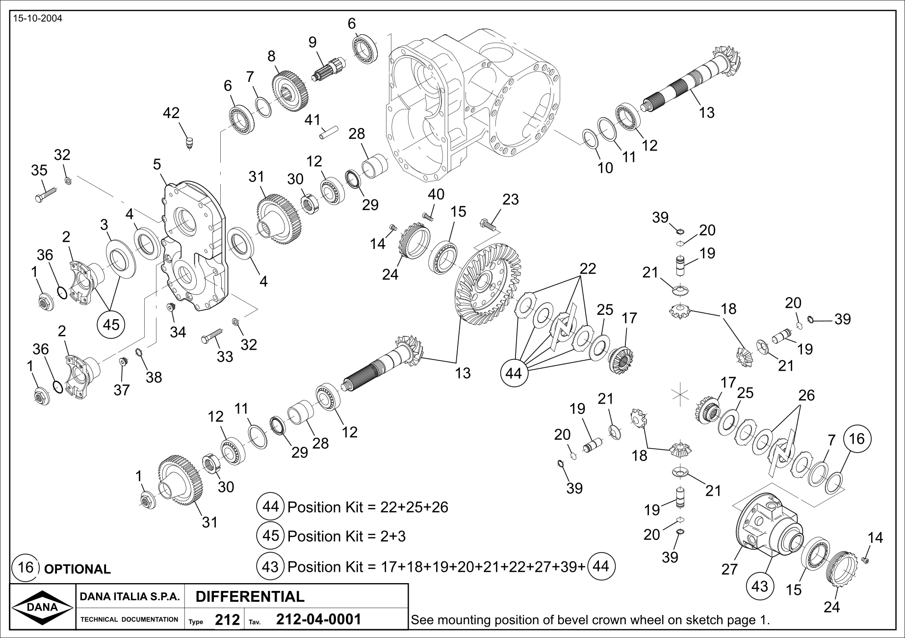 SPICER - 602/212/59 - Complete Assembly